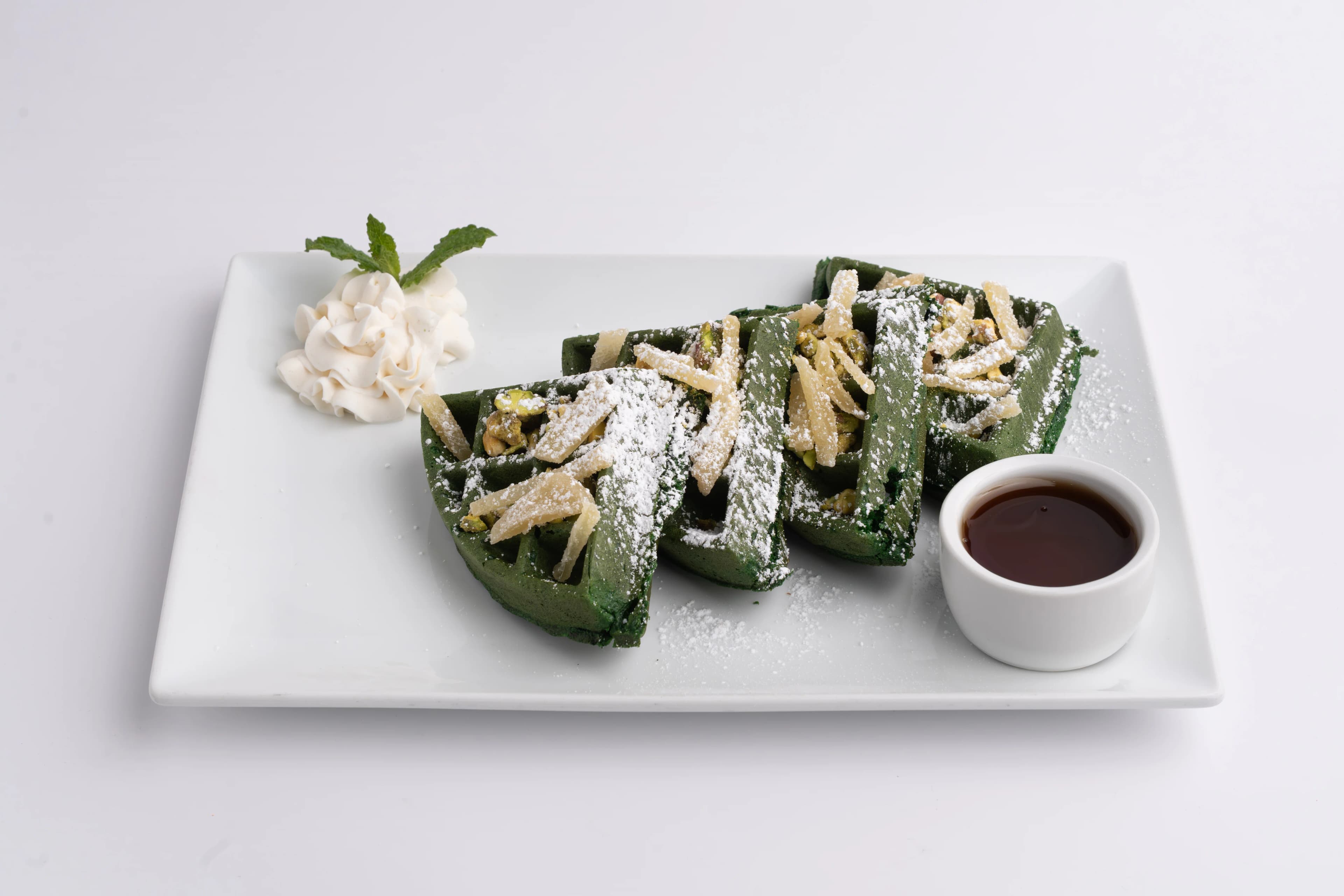Matcha Green Tea Waffle