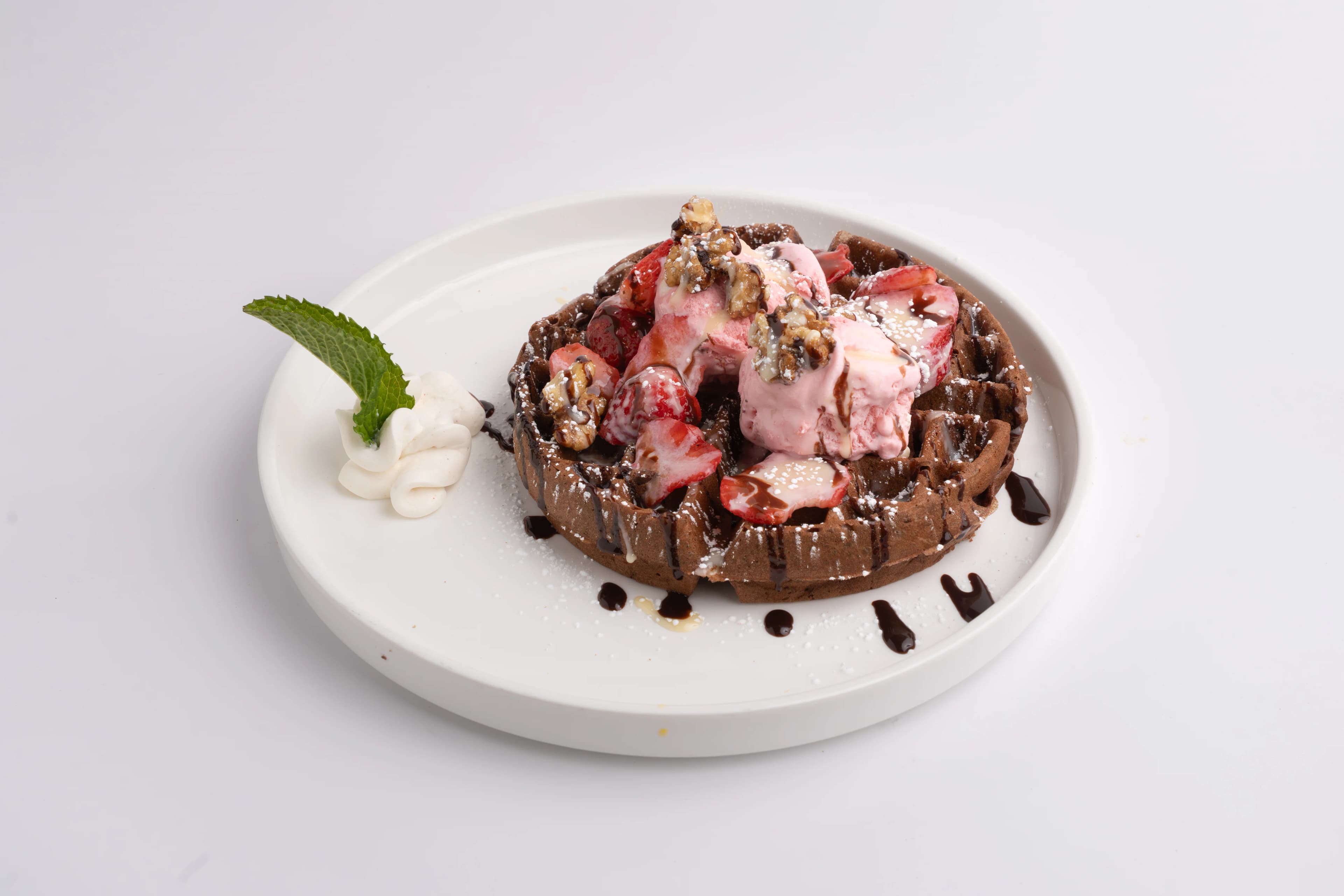 Choco Deluxe Waffle