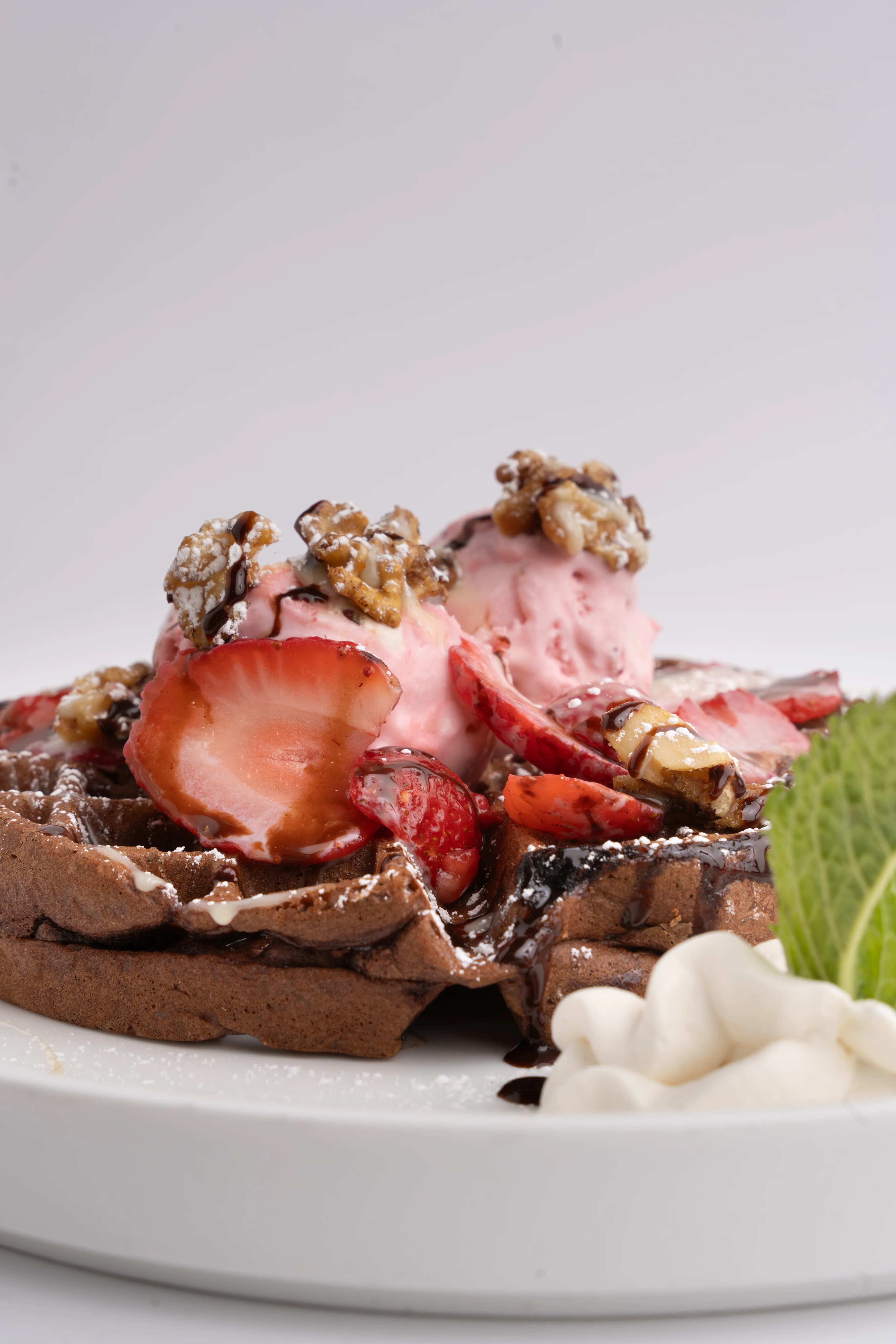 Choco Deluxe Waffle