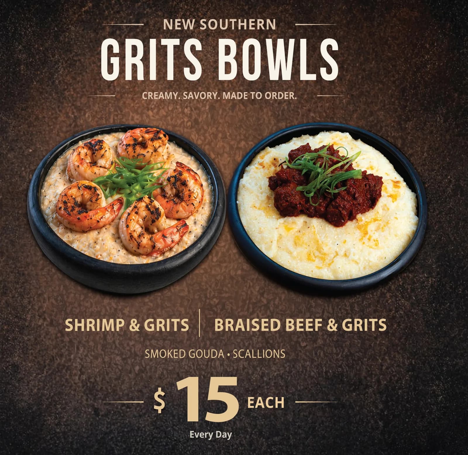 New Sothern Grits Bowls