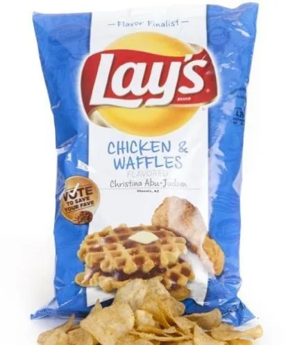 chicken and waffles chips